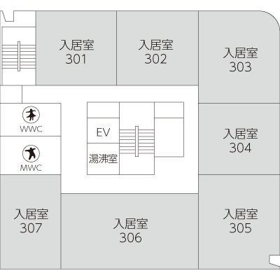 館内地図3F